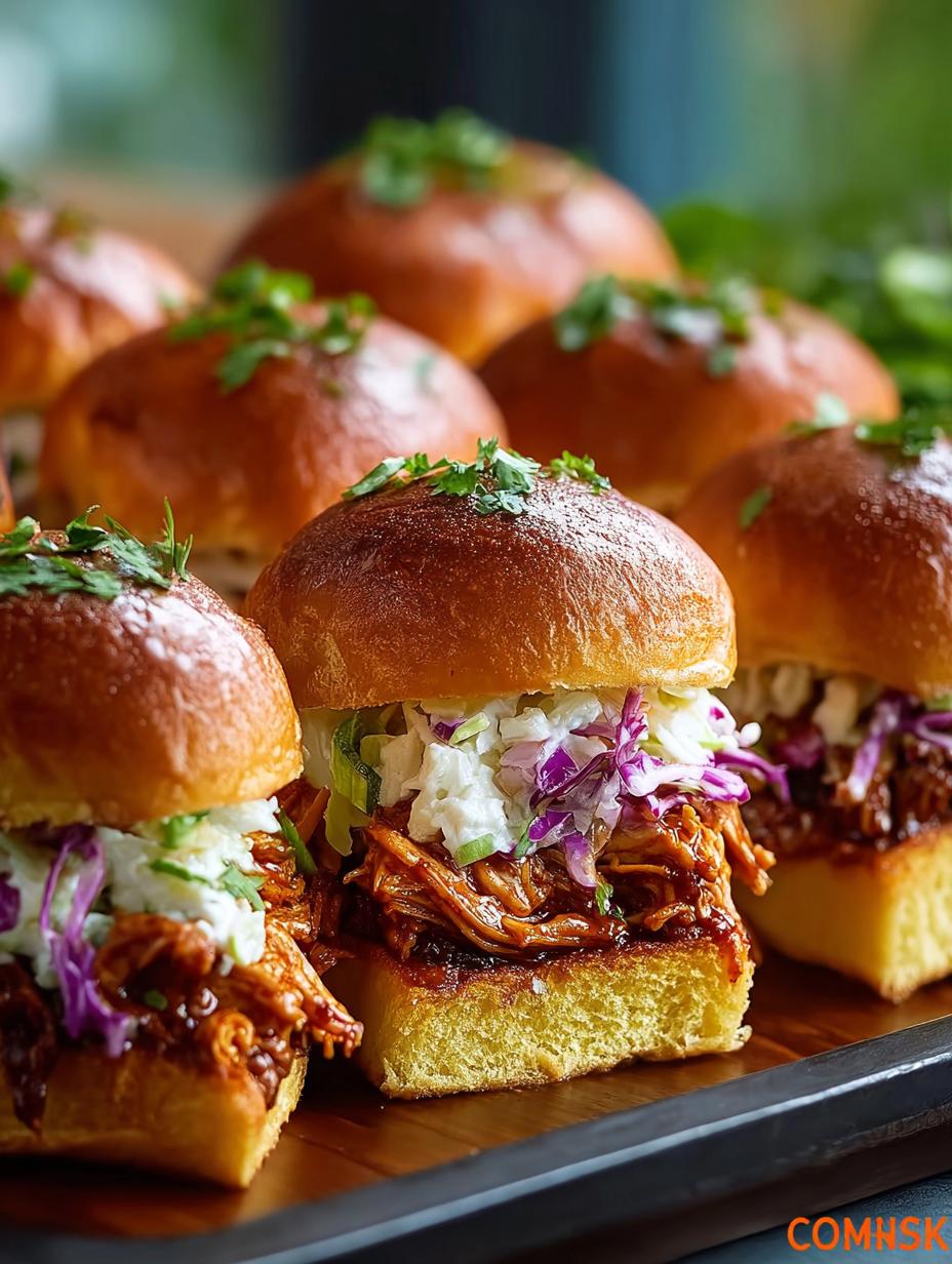 BBQ Chicken Sliders: 6 Delicious Ways to Enjoy Them - Bbq Chicken Sliders - additional detail