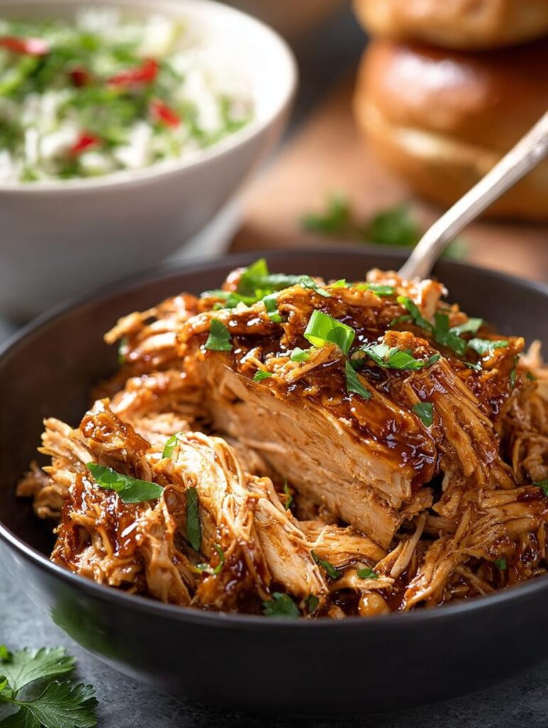 Brown Sugar Pulled Chicken