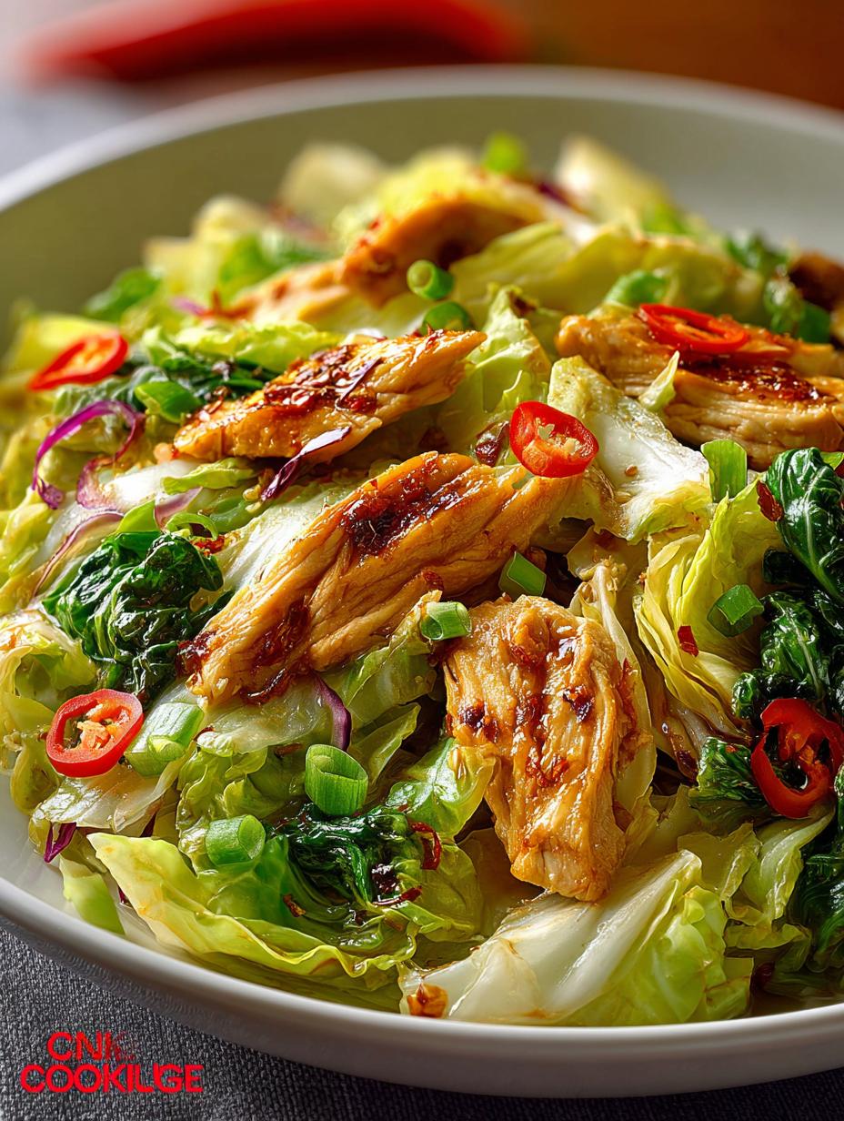 Chinese Chicken Cabbage Stir-Fry: 5 Flavorful Steps to Delight - Chinese Chicken Cabbage Stir - main visual representation