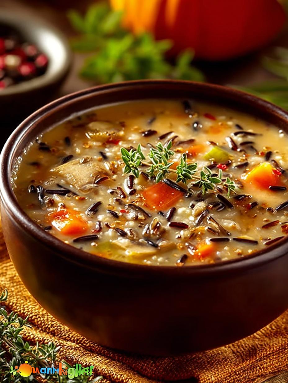 Cozy Autumn Wild Rice