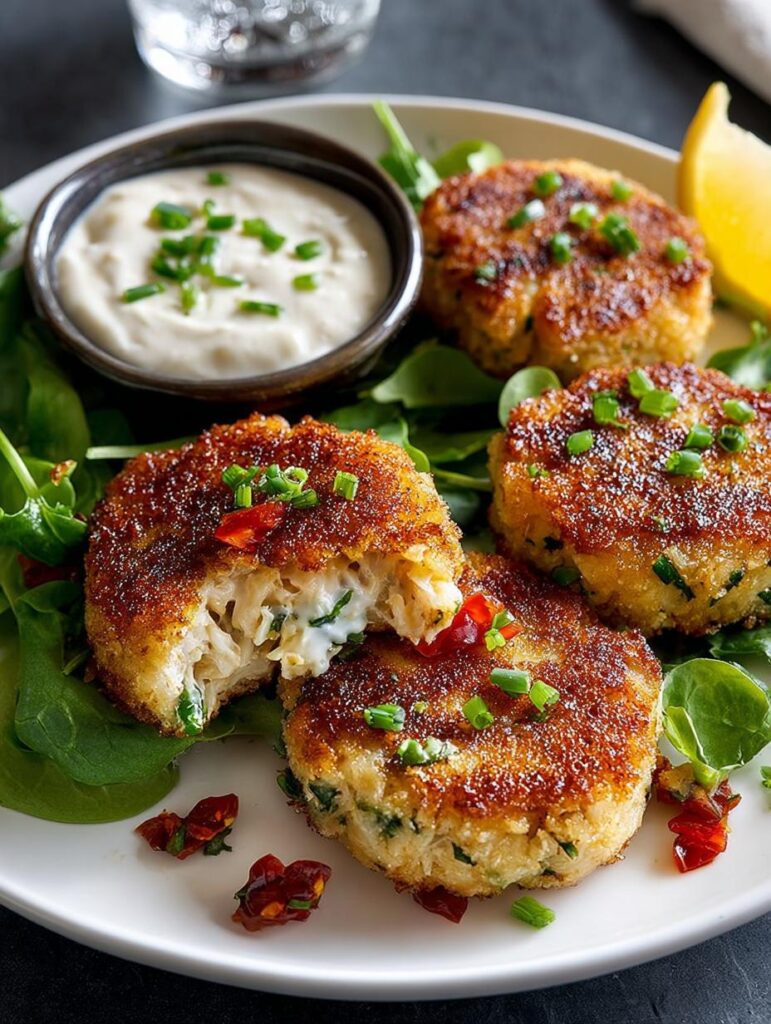 Crab Cakes with Dipping