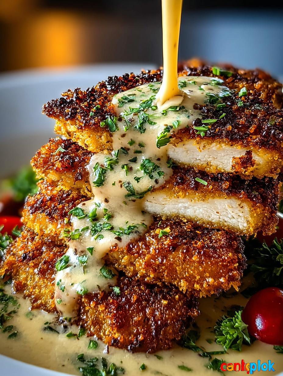 Creamy Parmesan Crusted Chicken