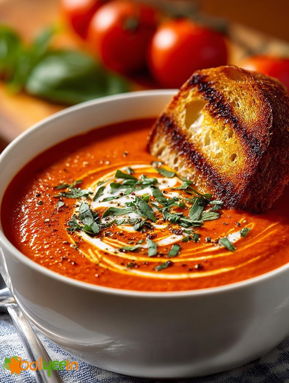 Delicious Creamy Tomato Soup: A Comforting Classic - Creamy Tomato Soup - additional detail
