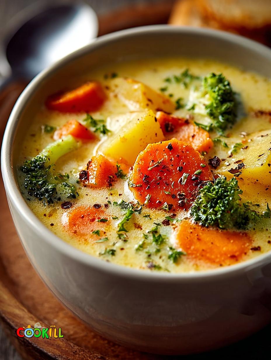 Creamy Vegetable Soup: 7 Reasons to Love This Comfort Food - Creamy Vegetable Soup - additional detail