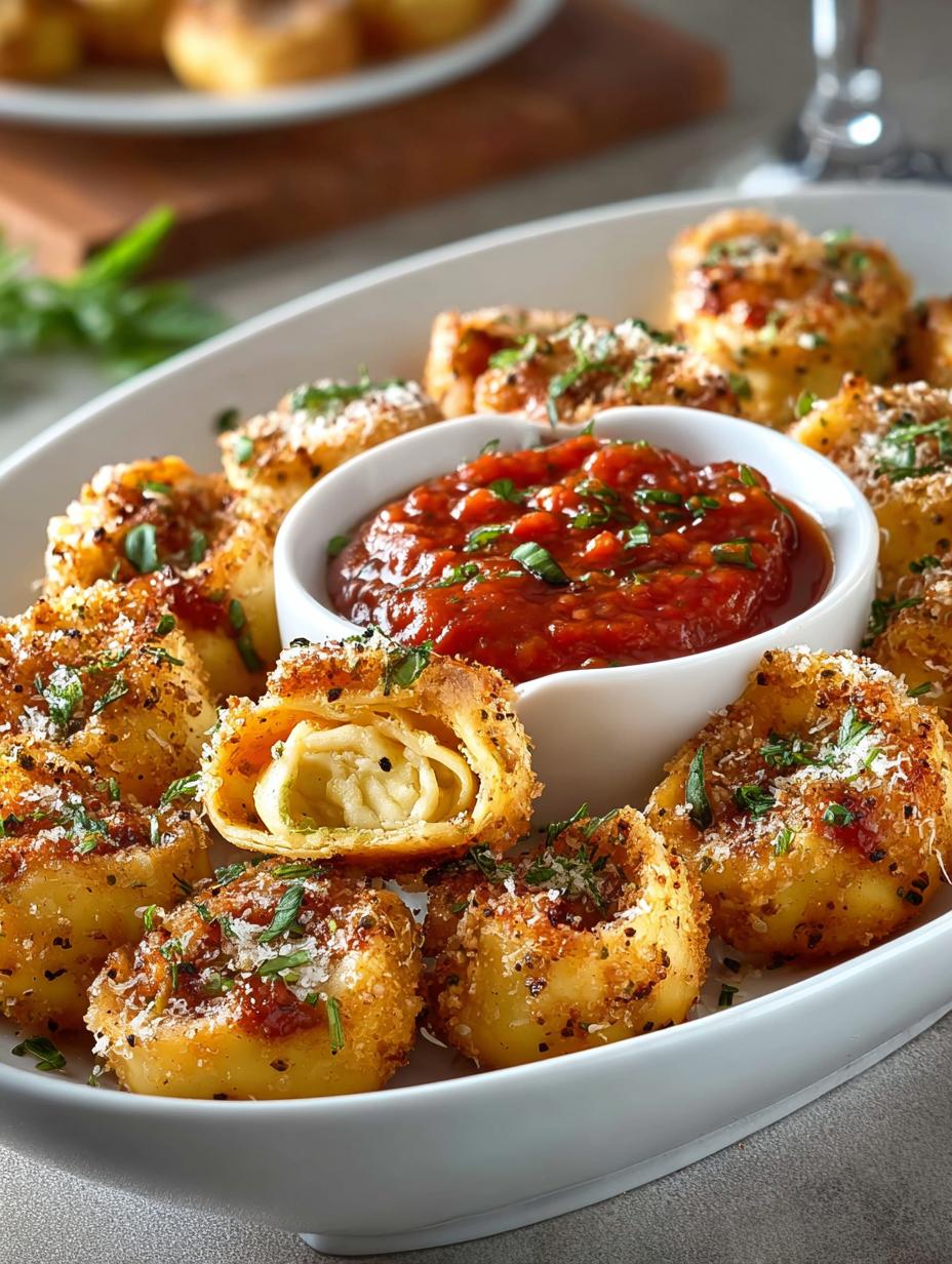Crispy Baked Tortellini Bites: 7 Irresistible Treats - Crispy Baked Tortellini Bites - additional detail