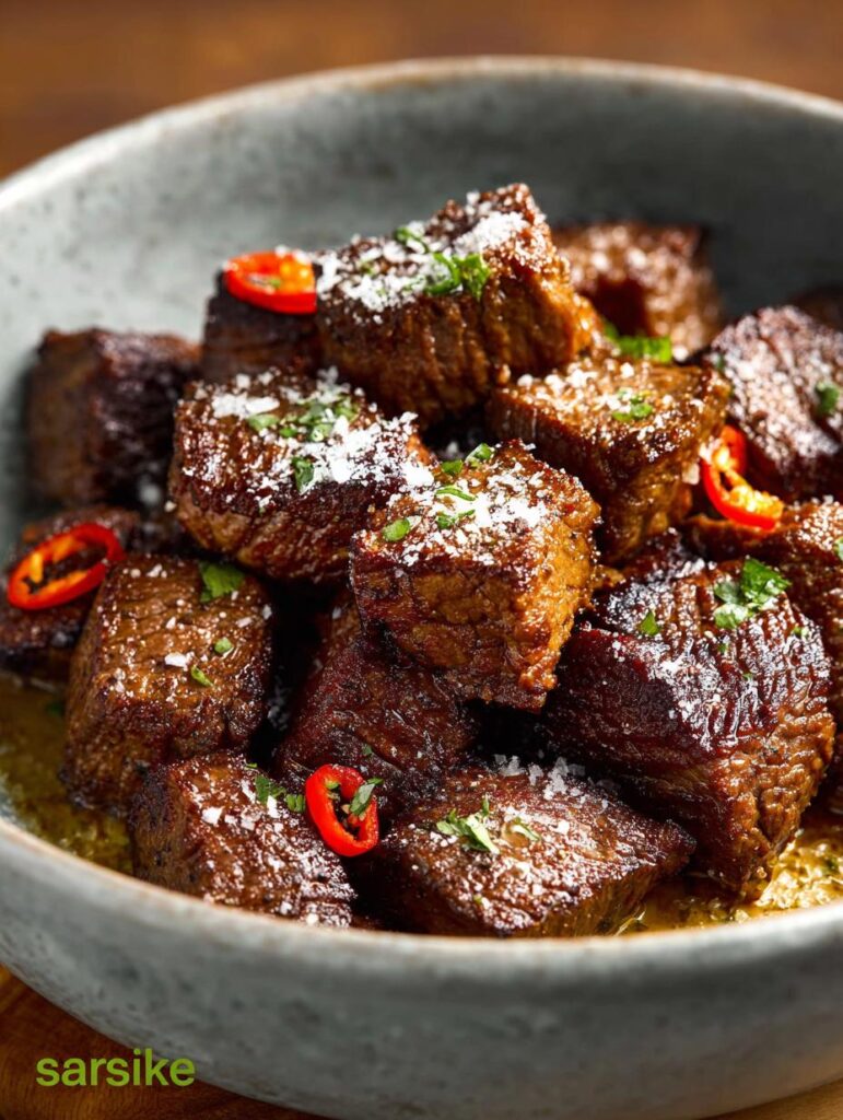 Crockpot Steak Bites