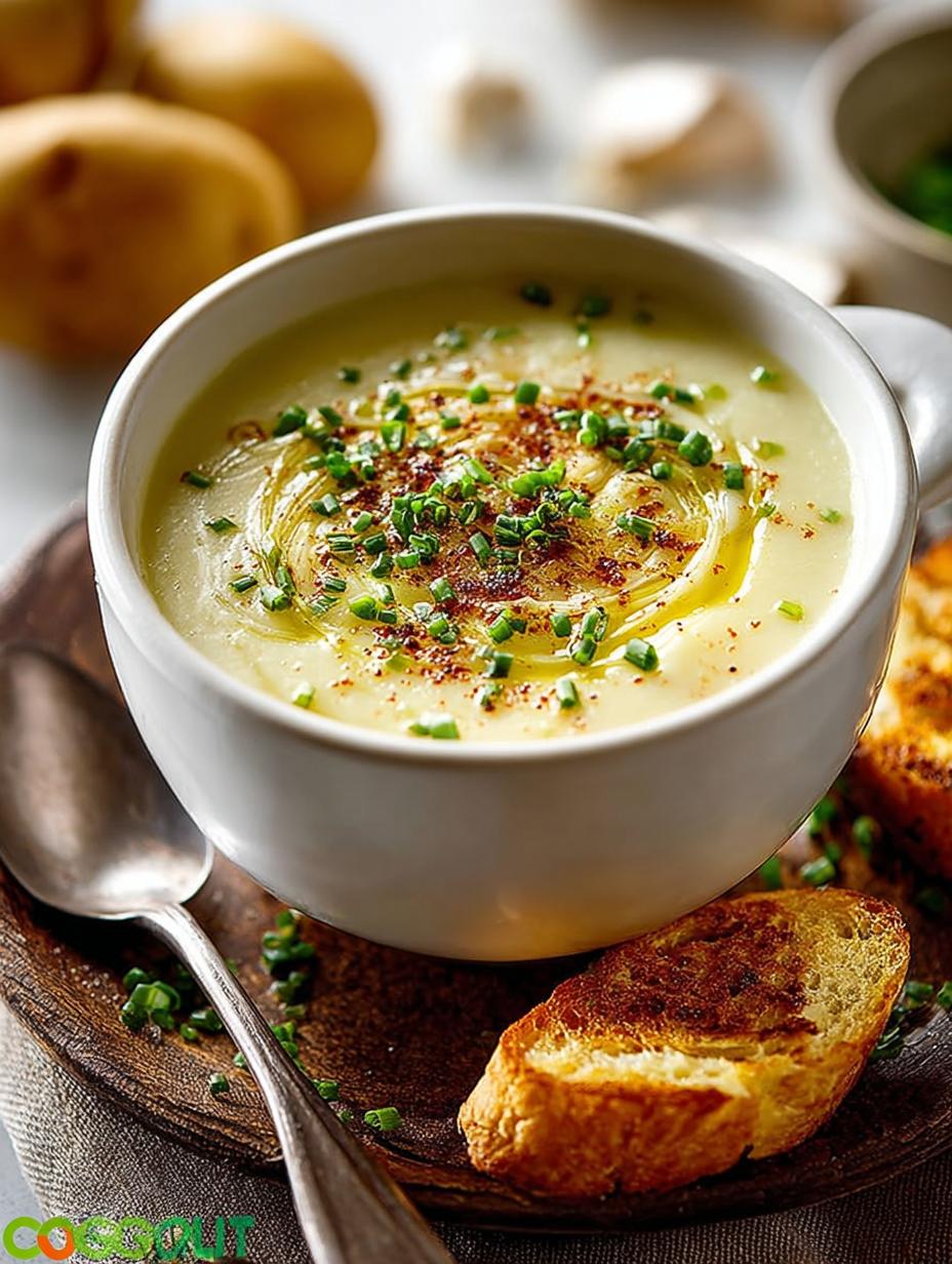 French Potato Leek Soup: 5 Comforting Steps to Cozy Bliss - French Potato Leek Soup - additional detail