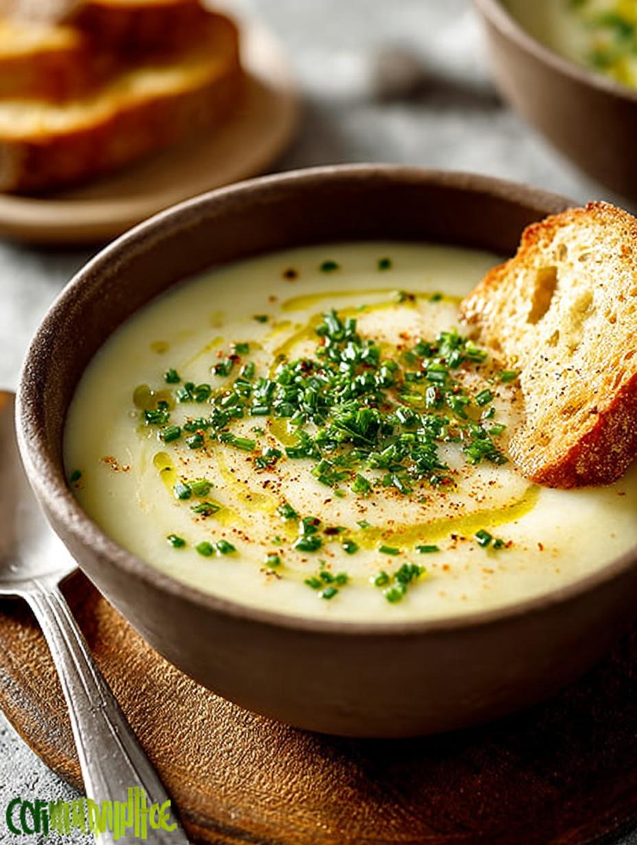 French Potato Leek Soup