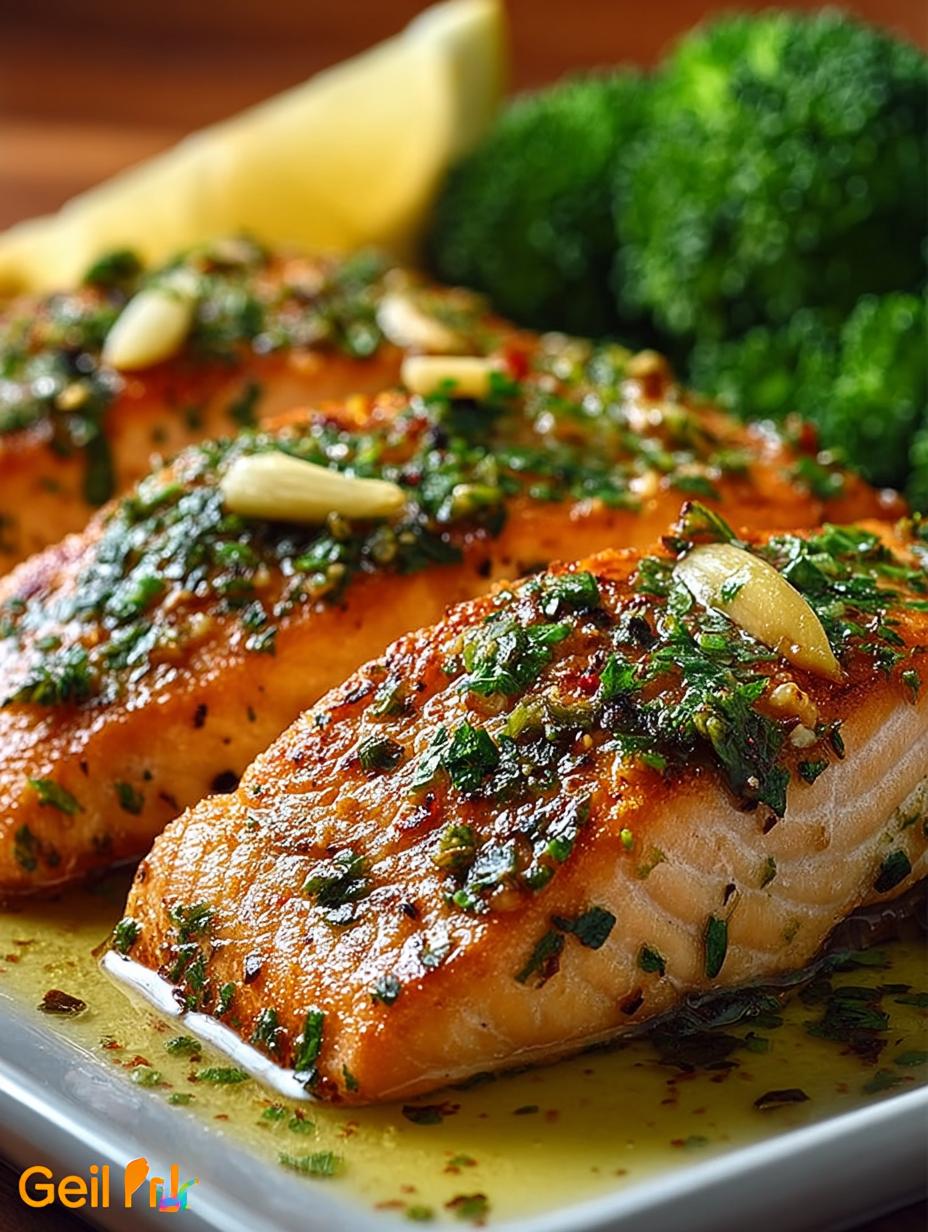 Garlic Butter Baked Salmon: 25-Minute Dinner Delight - Garlic Butter Baked Salmon - main visual representation