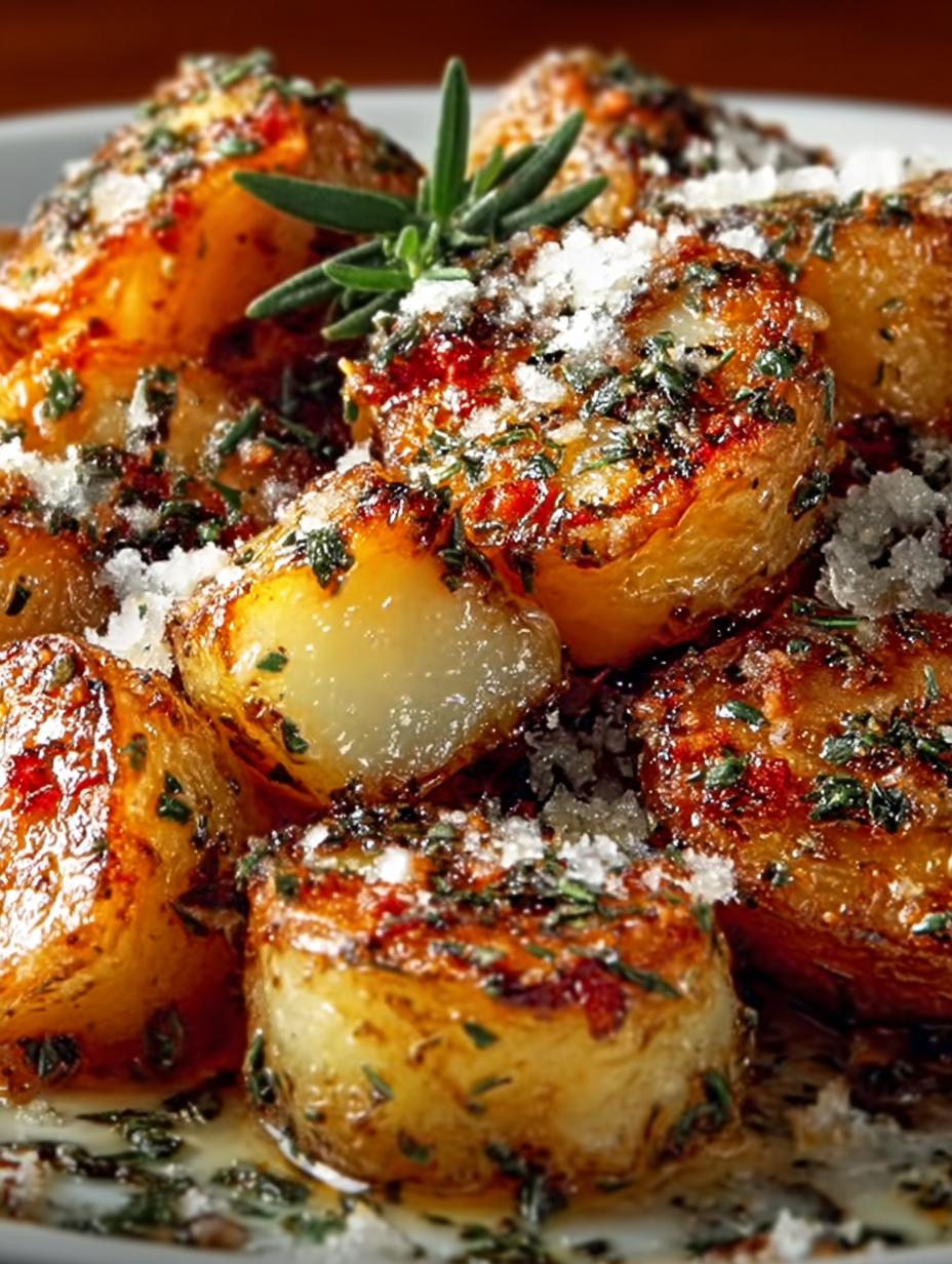 Garlic Butter Parmesan Roasted