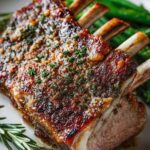 Garlic Rosemary Rack Lamb