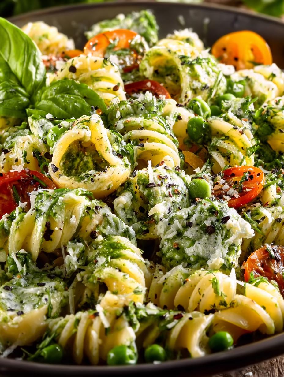 Green Goddess Pasta Salad: 20 Minute Creamy Delight - Green Goddess Pasta Salad - additional detail