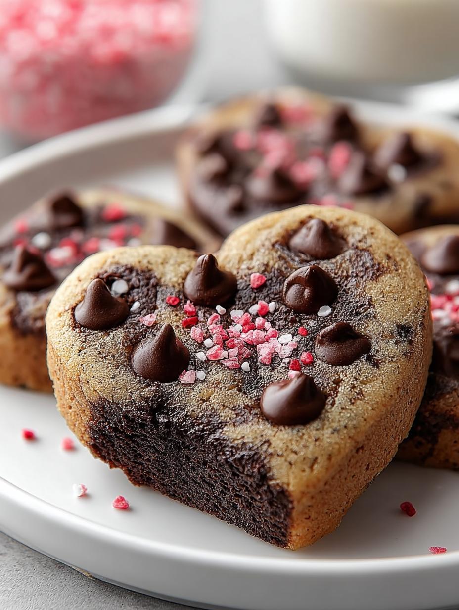 Delicious Heart Shaped Chocolate Chip Cookies Recipe - Heart Shaped Chocolate Chip - main visual representation