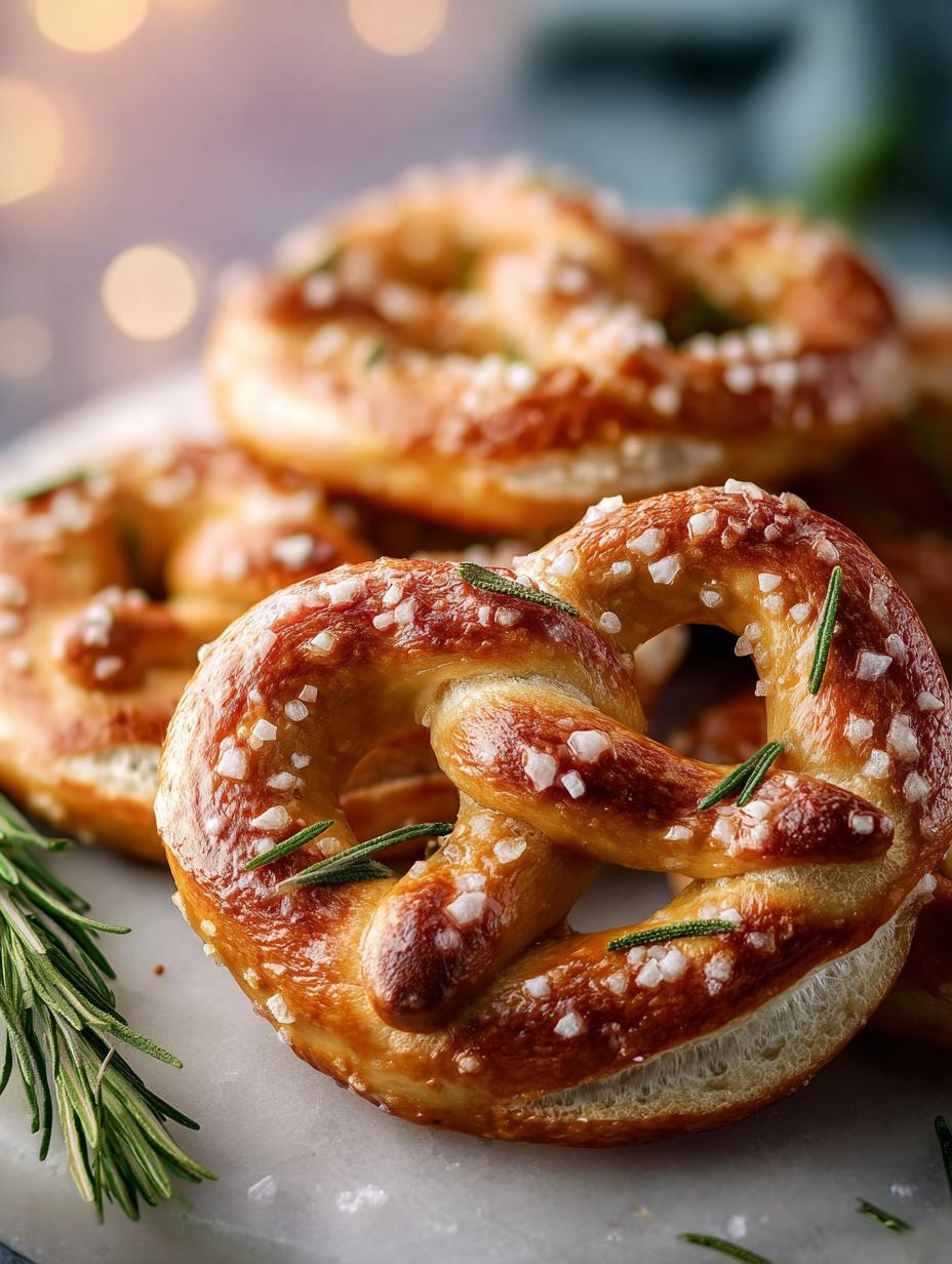 Heart Shaped Rosemary Pretzels: 12 Irresistible Treats - Heart Shaped Rosemary Pretzels - additional detail