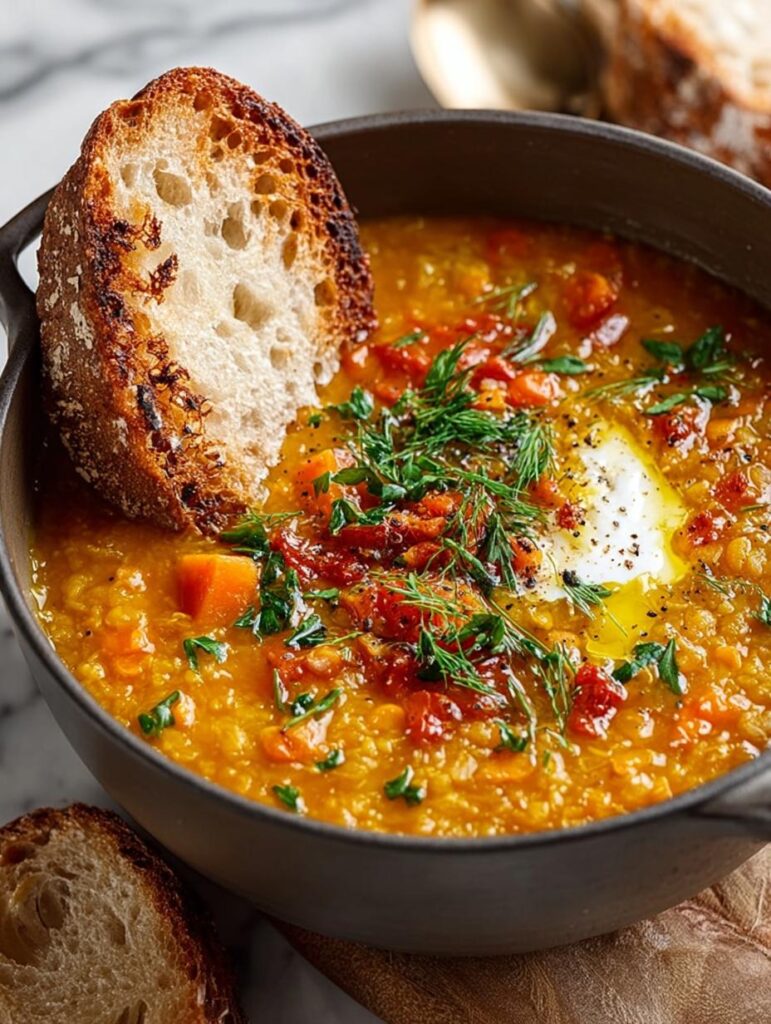 Hearty Red Lentil Soup