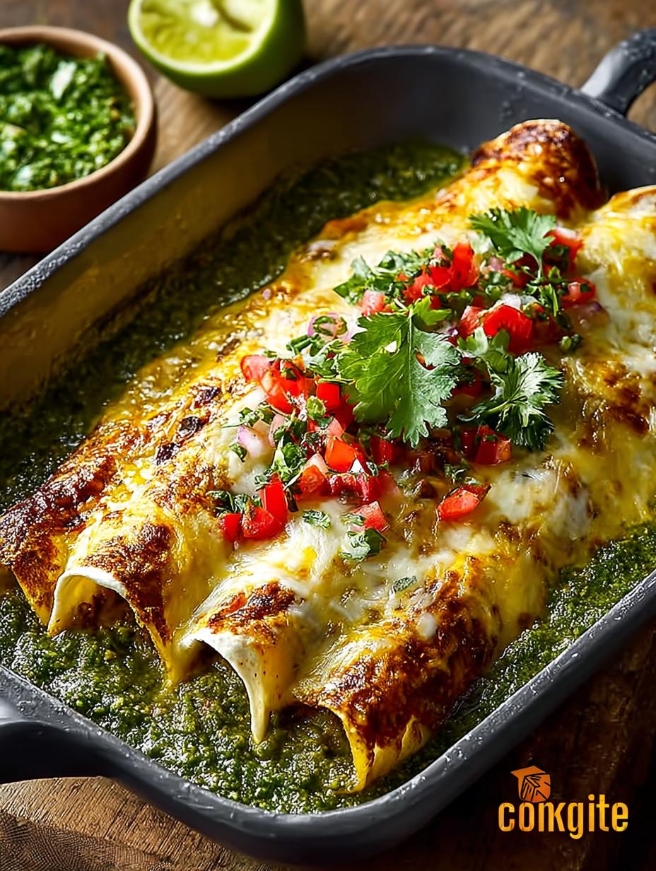 Irresistible Beef Enchiladas with Green Sauce Recipe - Irresistible Beef Enchiladas with - main visual representation