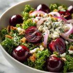 Kale Cherry Salad with