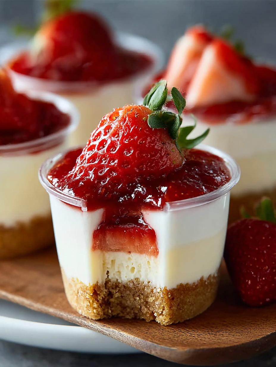 Keto Strawberry Cheesecake Cups: 4 Irresistible Treats - Keto Strawberry Cheesecake Cups - additional detail
