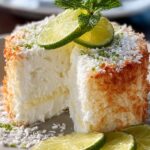 Key Lime Angel Food
