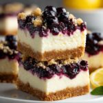 Lemon Blueberry Cheesecake Bars