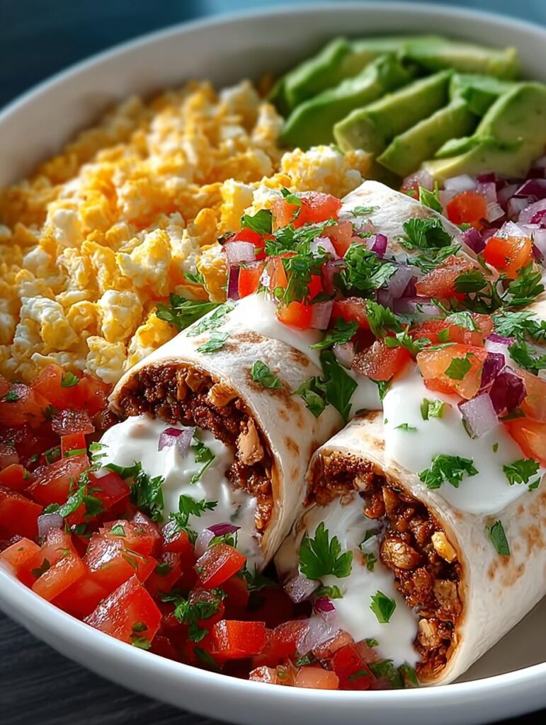 Low Carb Breakfast Burrito