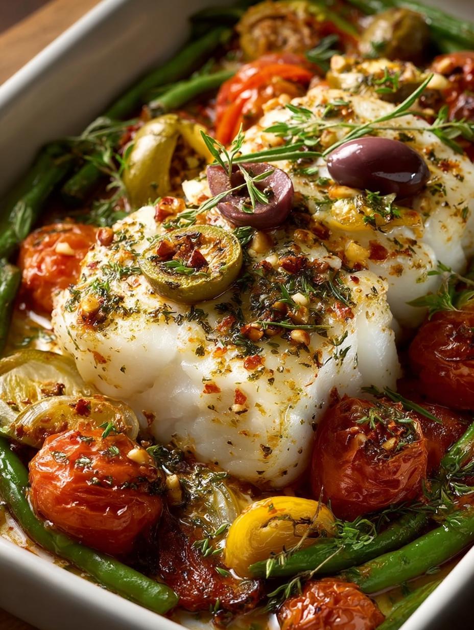 Mediterranean Cod Bake: 6 Healthy and Flavorful Recipes - Mediterranean Cod Bake - main visual representation