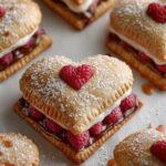 Mini Raspberry Nutella Heart