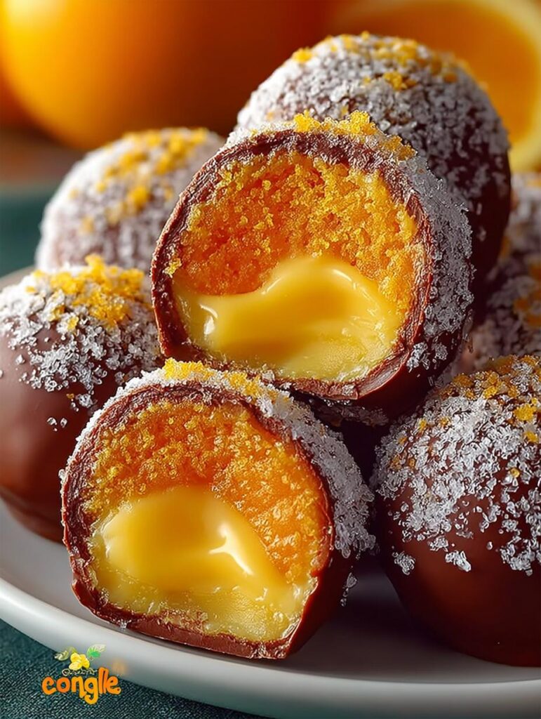 Orange Creamsicle Truffles