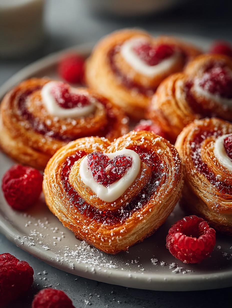 Raspberry Palmiers with White: 7 Irresistible Delights - Raspberry Palmiers with White - additional detail