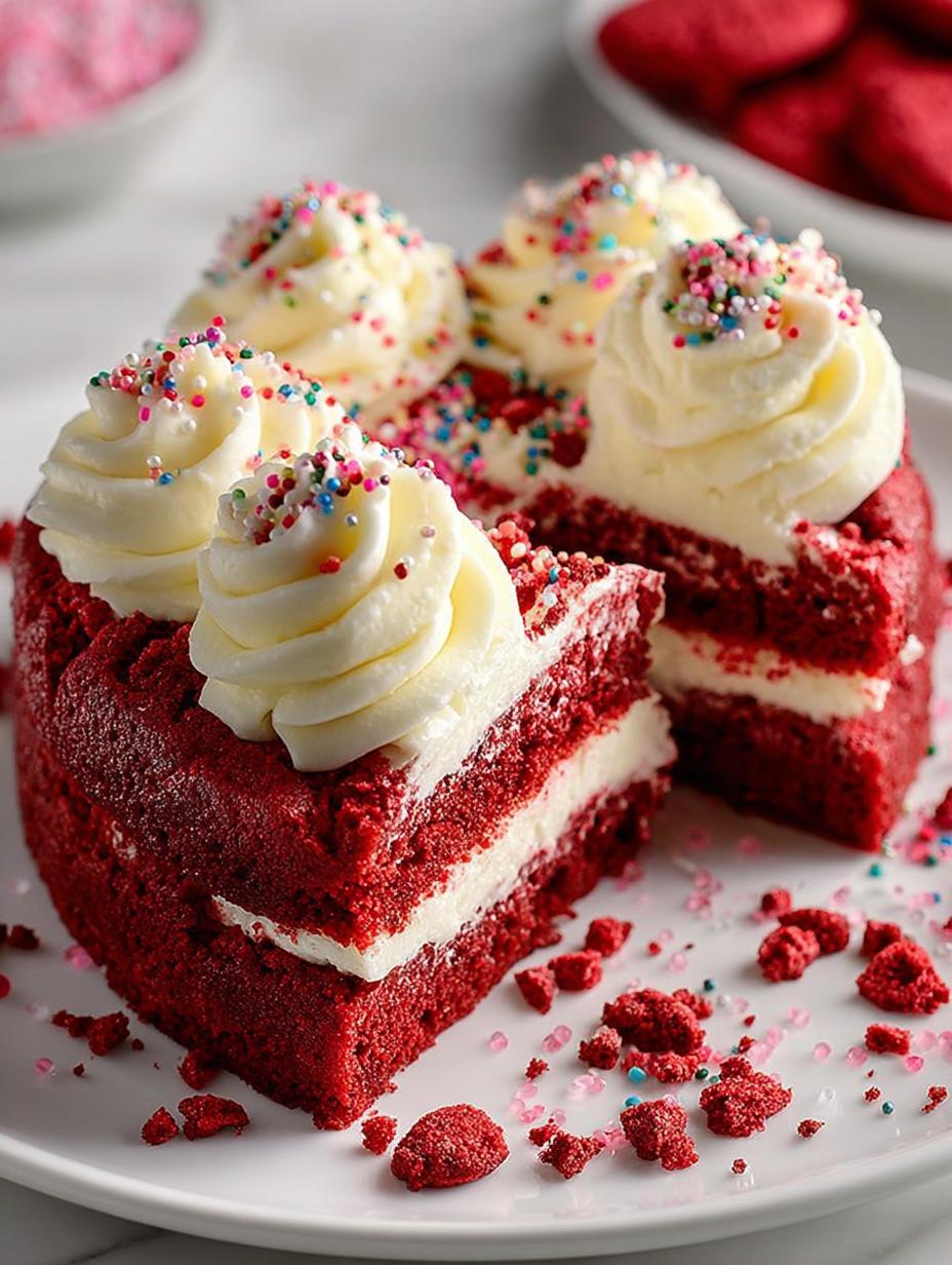 Red Velvet Cookie Cake: 5 Reasons to Love This Delight - Red Velvet Cookie Cake - main visual representation