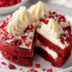 Red Velvet Cookie Cake