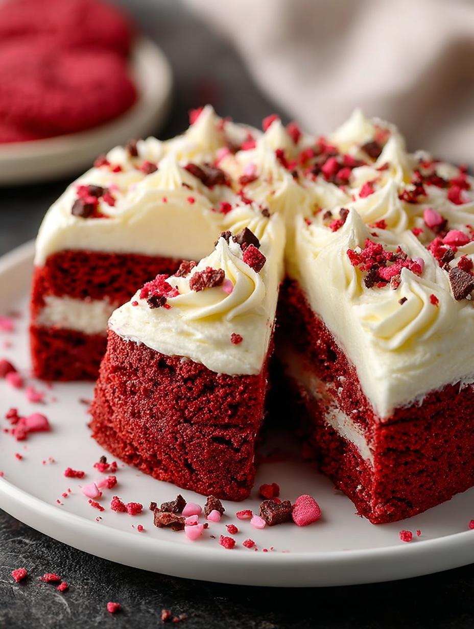 Red Velvet Cookie Cake: 5 Reasons to Love This Delight - Red Velvet Cookie Cake - additional detail