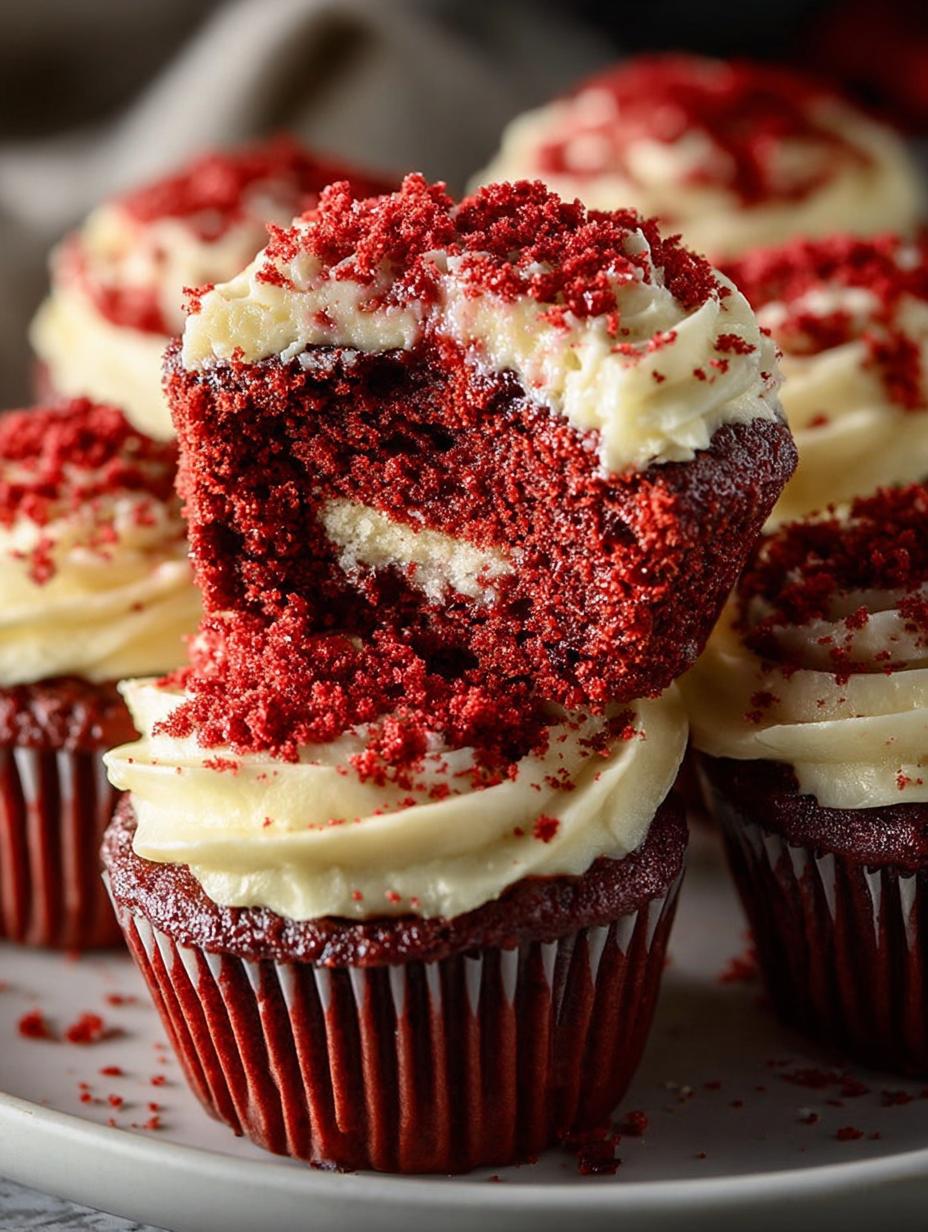 Irresistible Red Velvet Cream Cheese Muffins to Enjoy - Red Velvet Cream Cheese - additional detail