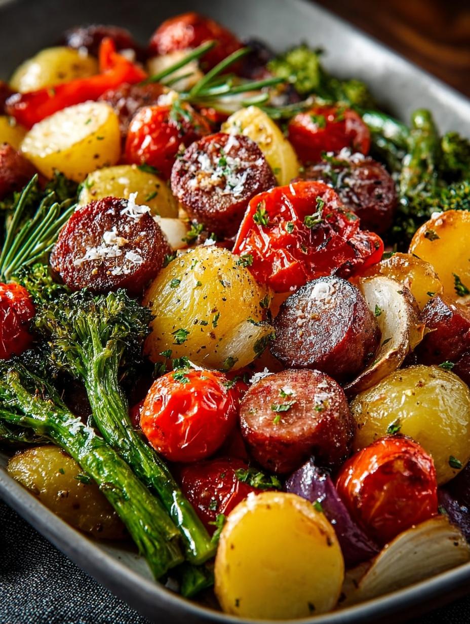 Sheet Pan Sausage Veggies: 5-Star Family Favorite Dinner - Sheet Pan Sausage Veggies - main visual representation