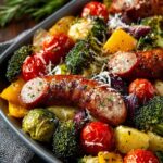 Sheet Pan Sausage Veggies