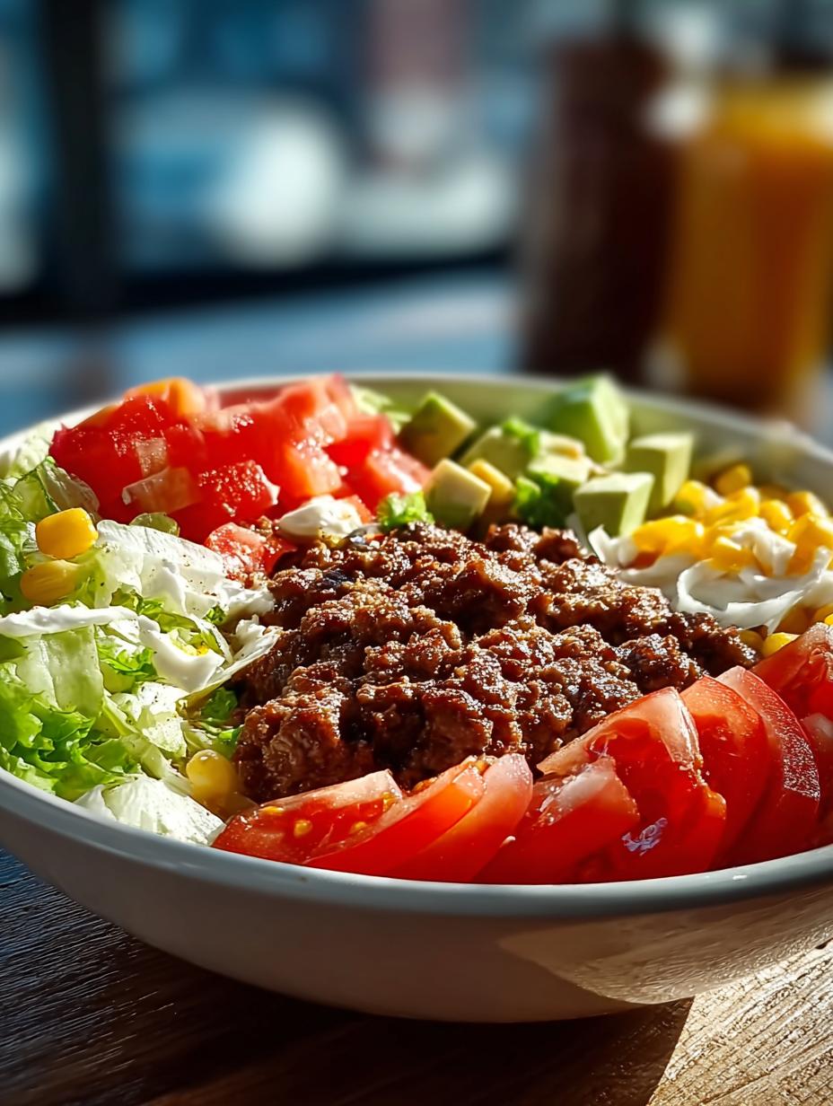 Irresistible Smash Burger Bowl for a Healthy Dinner - Smash Burger Bowl - main visual representation