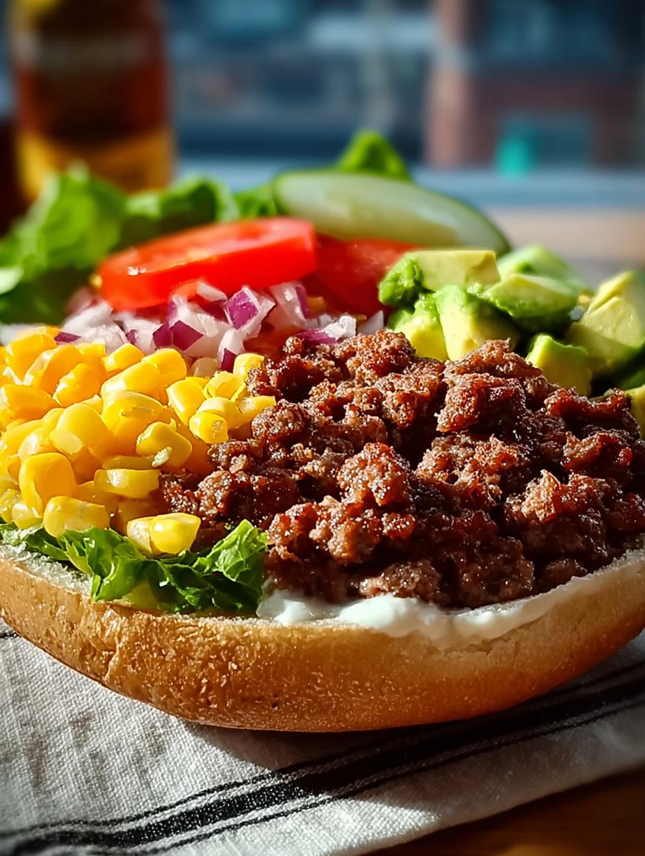 Irresistible Smash Burger Bowl for a Healthy Dinner - Smash Burger Bowl - additional detail