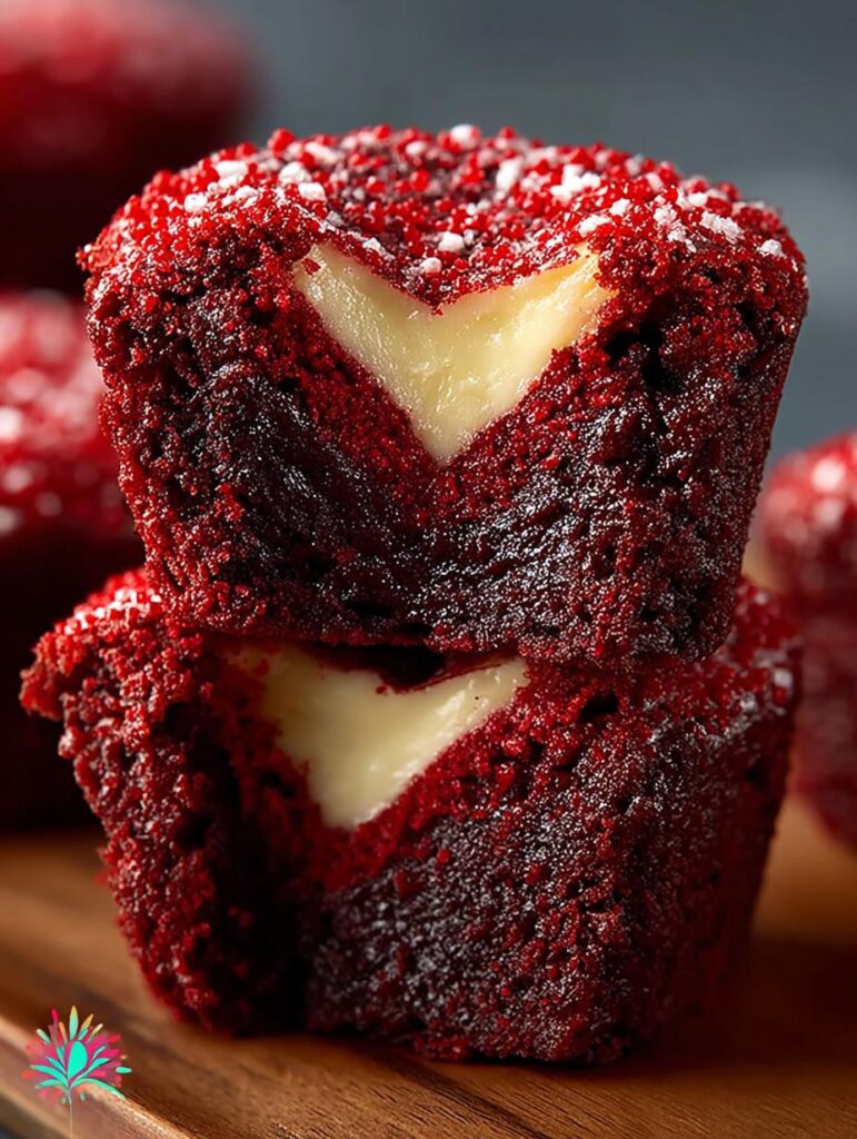 Sweet Red Velvet Brownie