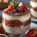 Tiramisu Chia Pudding with