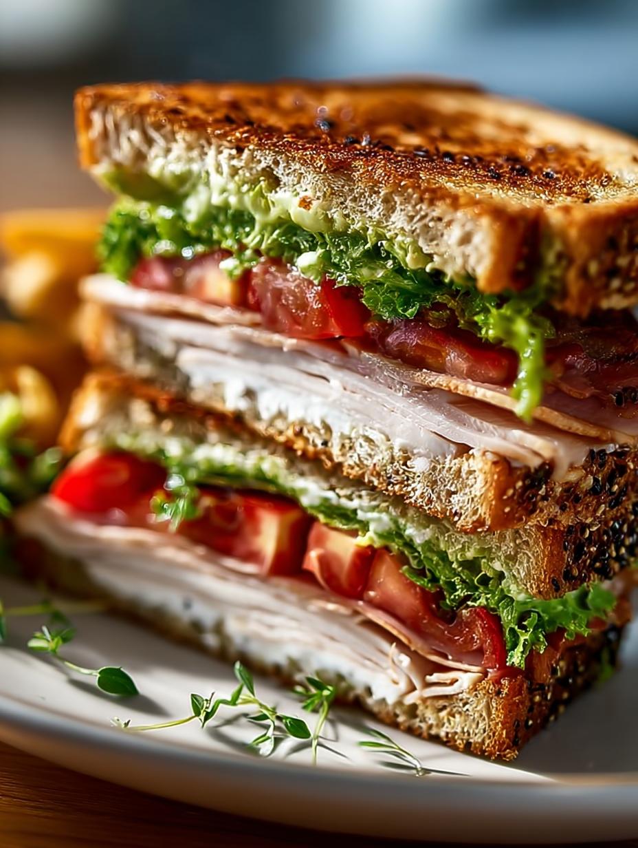 Turkey Club Sandwich