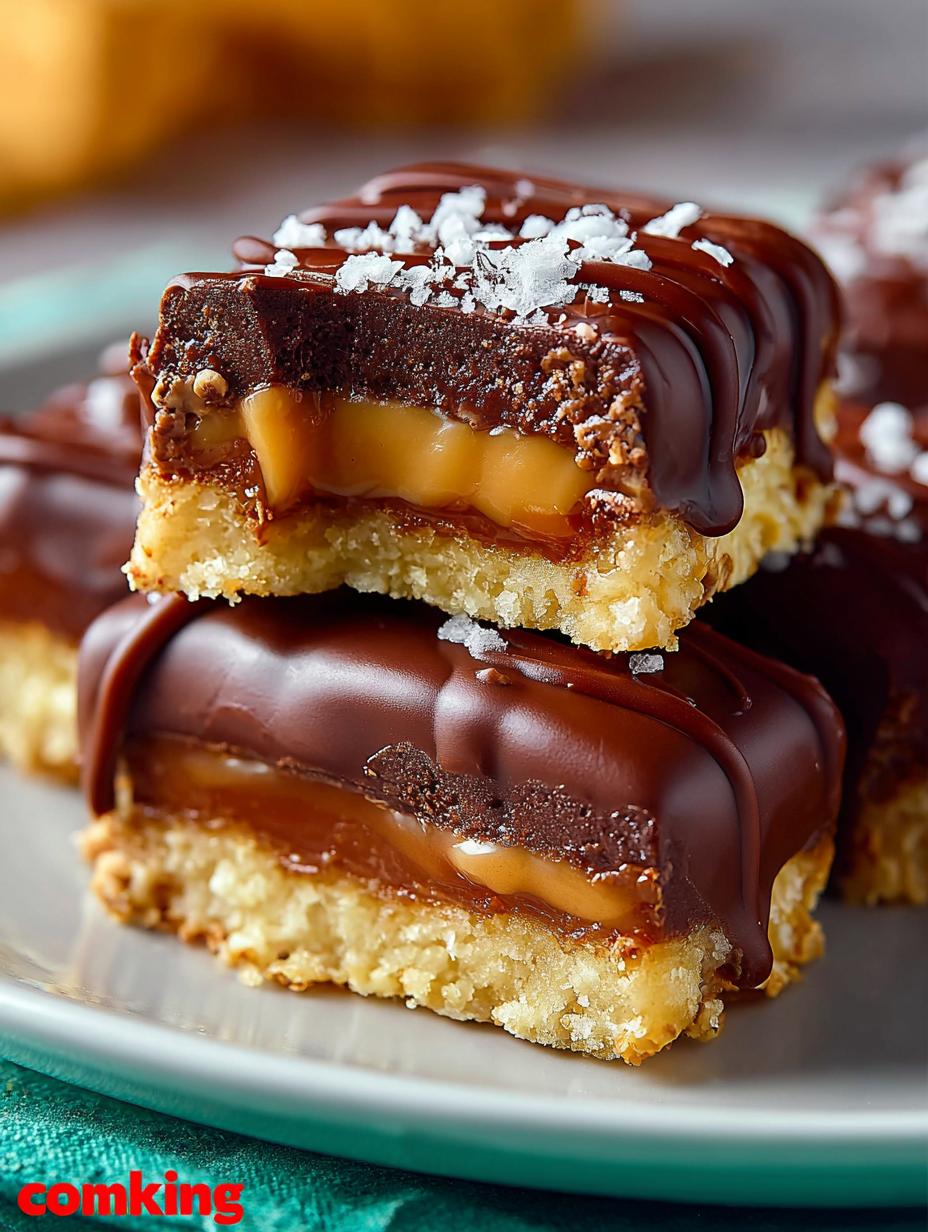 Homemade Twix Bar: 7 Irresistible Layers of Delight - Twix Bar - main visual representation